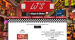 Desktop Screenshot of ljsburgerandshakes.co.uk